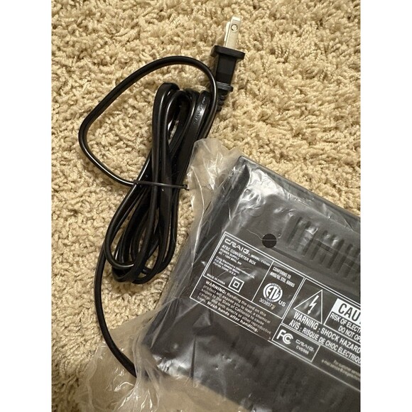 Craig CVD506 Analog to Digital Broadcast Converter Remote Control OPEN BOX - Picture 10 of 11